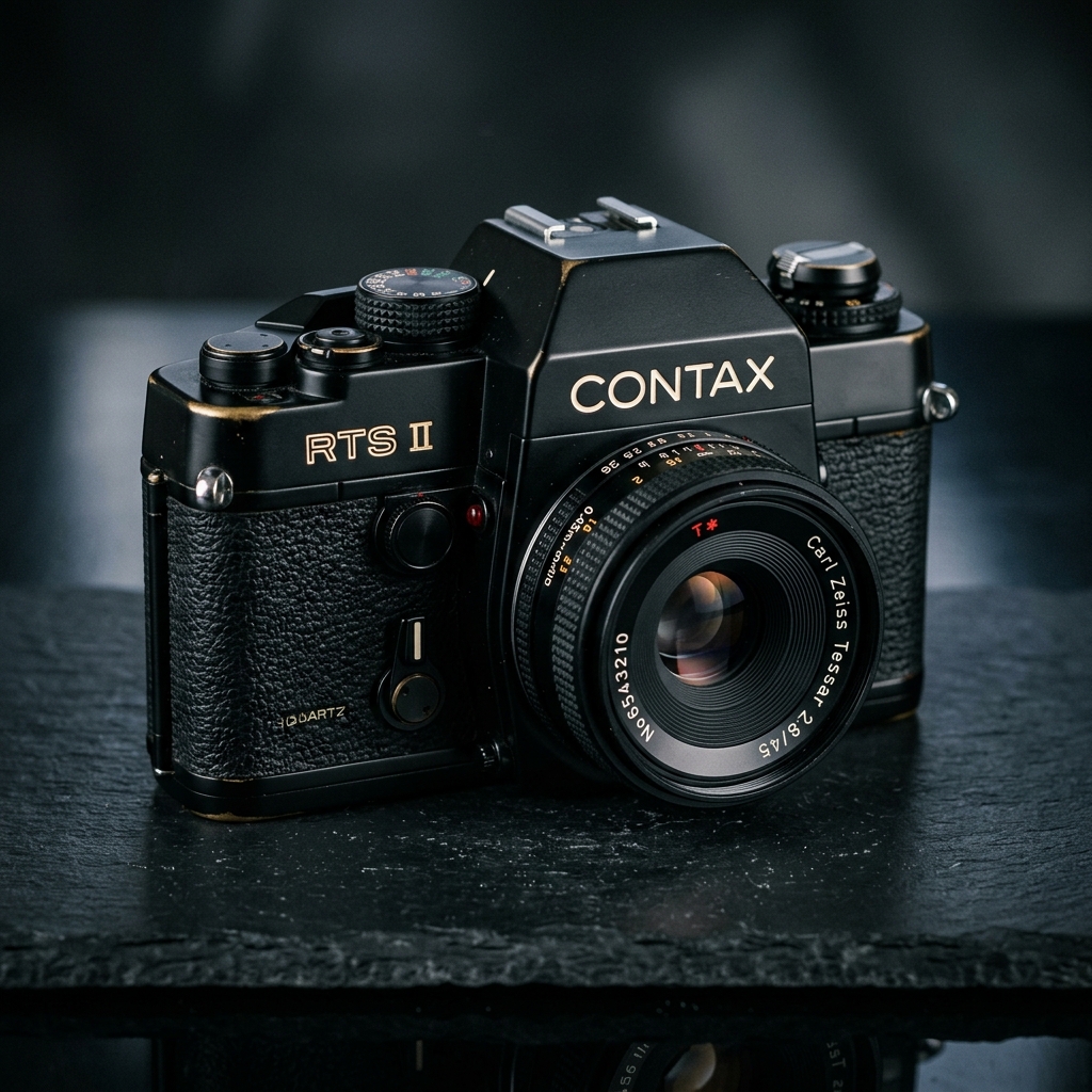 Contax RTS II + Carl Zeiss 45mm f/2.8