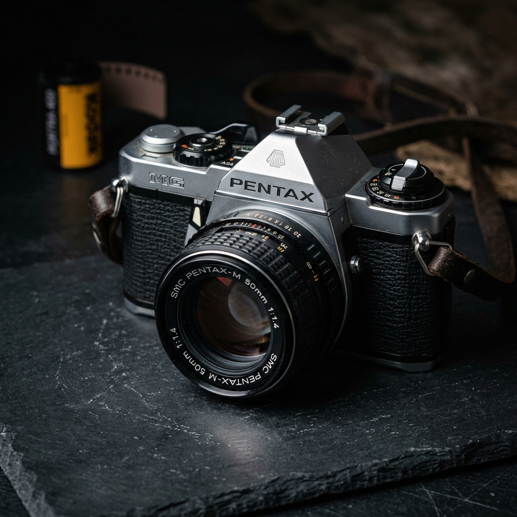 Pentax MG + Pentax M 50mm f/1.4